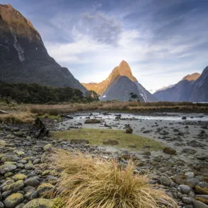 Mitre Peak, Fiordland National Park, Milford Sound, South Island, New Zealand