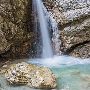 Mlinarica Gorge, Soca Valley, Triglav National Park, Zapodnem, Slovenia