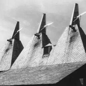 Modern Oast House Print, 1932