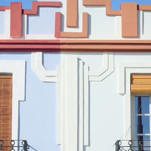 Modernist facades Modernist facades