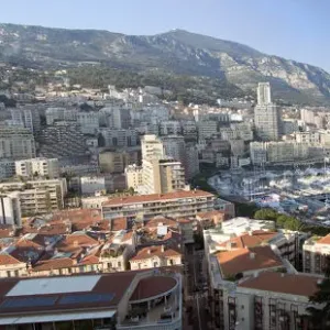 Monaco Panorama View Print