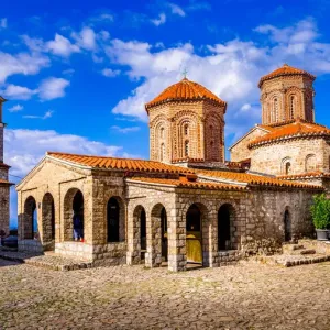 The Monastery of Saint Naum Print The Monastery of Saint Naum Print