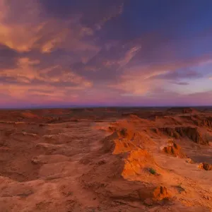 Mongolia, Omnogov province, flaming cliffs Mongolia, Omnogov province, flaming cliffs