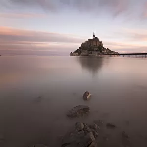 Mont St Michel at Dawn
