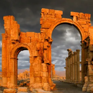 Monumental Arch of Palmyra, Syria