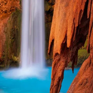 Mooney Falls Turquoise Print, Havasupai Indian Reservation Mooney Falls Turquoise Print, Havasupai Indian Reservation