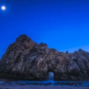 Moonlight at Pfeiffer beach Moonlight at Pfeiffer beach