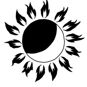 The Moon's brightness is produced by the radiance of the Sun The Moon's brightness is produced by the radiance of the Sun