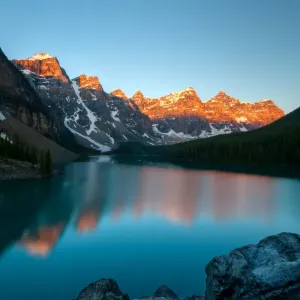 Moraine Lake Morning Moraine Lake Morning