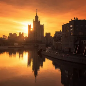 Morning in moscow