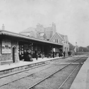 Mortlake Station Print, 1867 Mortlake Station Print, 1867