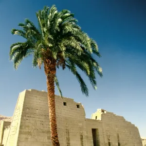 Mortuary temple of Ramesses III, Luxor, Egypt