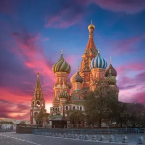 Moscow Red Square St. Basils Cathedral Print Moscow Red Square St. Basils Cathedral Print