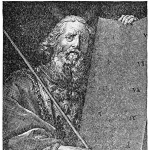 Moses engraving 1894