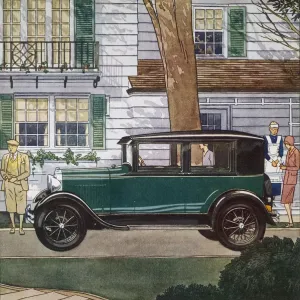 1929 Motor Car Print - Side View 1929 Motor Car Print - Side View