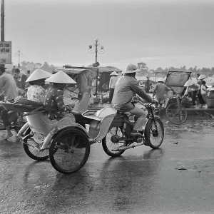 Motorcycle Rickshaw, Saigon Motorcycle Rickshaw, Saigon