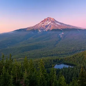 Mount Hood and Mirror Lake Print