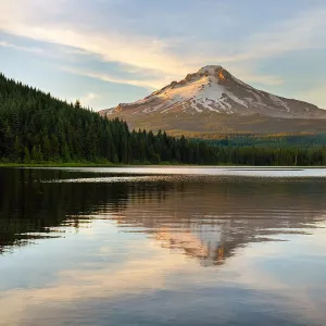 Mount Hood at Trillium Lake Reflection