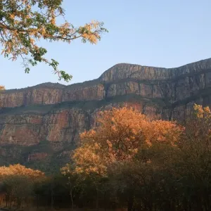 Mountain Landscape Scene - Low Angle View Mountain Landscape Scene - Low Angle View