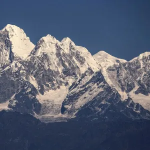 Mountains of the Himalayas, at Nagarkot, Nepal