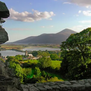 Mourne Mountains from Dundrum Castle