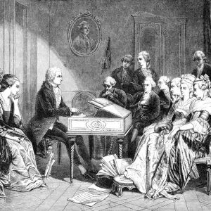 Mozart playing the first time Don Juan Mozart playing the first time Don Juan