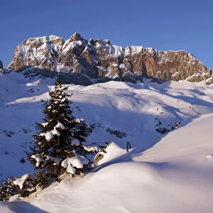 Mt Rote Wand, Lechquellengebirge, Lechquellen range, Vorarlberg, Austria, Europe