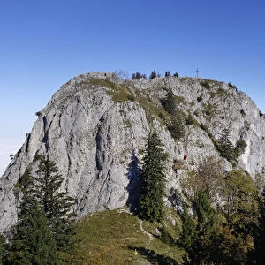 Mt Wasserwand, Heuberg near Nussdorf am Inn, Chiemgau Alps, Chiemgau, Upper Bavaria, Bavaria, Germany