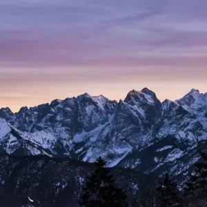 Mt Wilder Kaiser Print from Bavarian Alps Mt Wilder Kaiser Print from Bavarian Alps