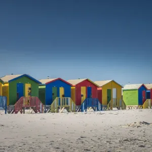 Muizenberg Beach Print, Western Cape Coast Muizenberg Beach Print, Western Cape Coast