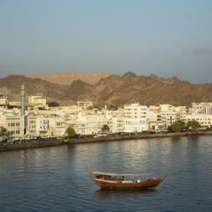 Muscat Print - Cityscape and Waterfront