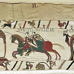 Bayeux Tapestry Print: Envoys from Duke William Bayeux Tapestry Print: Envoys from Duke William