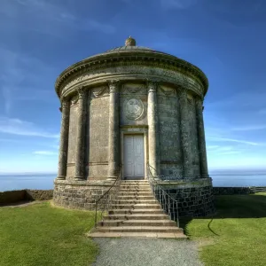 Mussenden Temple Print, County Londonderry Landscape Mussenden Temple Print, County Londonderry Landscape