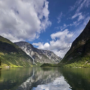 Naeroeyfjord, Aurland, Sogn og Fjordane, Norway