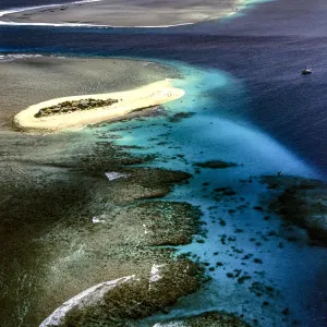 Namotu Island Fiji Aerial Print Namotu Island Fiji Aerial Print