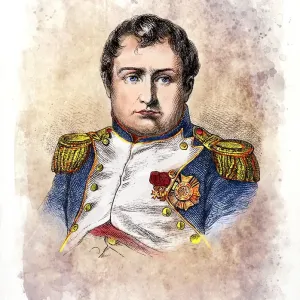 Napolean Bonaparte portrait in uniform 1870 Napolean Bonaparte portrait in uniform 1870