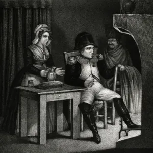 Napoleon Bonaparte in Contemplation Print Napoleon Bonaparte in Contemplation Print