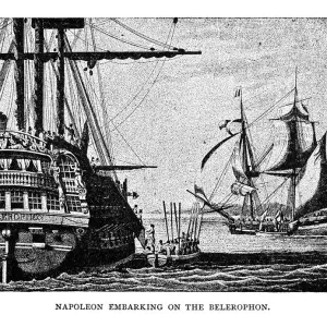 Napoleon embarking on the Belerophon Napoleon embarking on the Belerophon