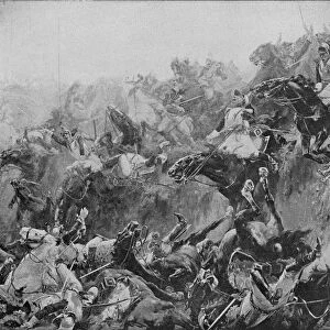 Napoleons Charge At Waterloo