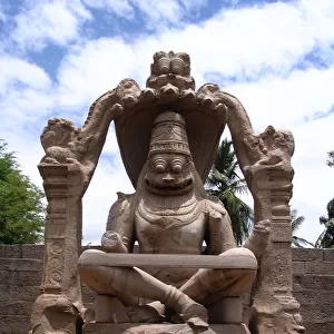Narasimha Statue in Hampi