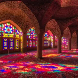 Nasir Al-Mulk Mosque (Pink Mosque), Shiraz, Iran Nasir Al-Mulk Mosque (Pink Mosque), Shiraz, Iran