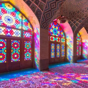 Nasir al-Mulk Mosque in Shiraz, Iran Nasir al-Mulk Mosque in Shiraz, Iran