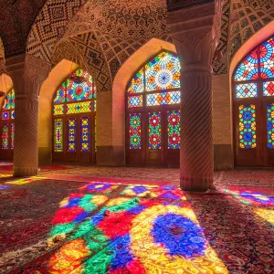 Nasir ol Molk Mosque in Shiraz, Iran Nasir ol Molk Mosque in Shiraz, Iran