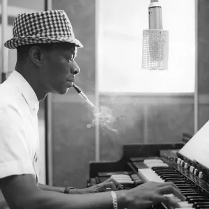 Nat King Cole Recording Nat King Cole Recording
