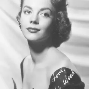 Natalie Wood Signed Headshot Natalie Wood Signed Headshot