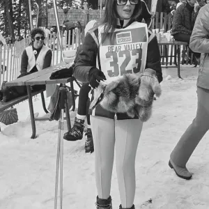 Natalie Wood On Skis Natalie Wood On Skis