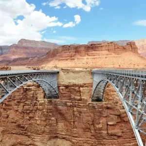 Navajo Bridge Print over Marble Canyon Arizona Navajo Bridge Print over Marble Canyon Arizona