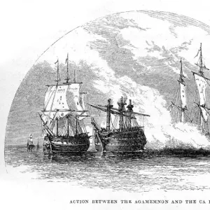 Naval Battle HMS Agamemnon vs Ca Ira