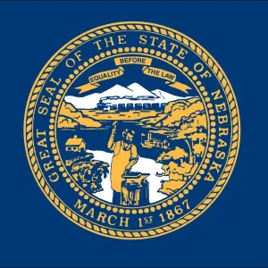 Nebraska flag Nebraska flag