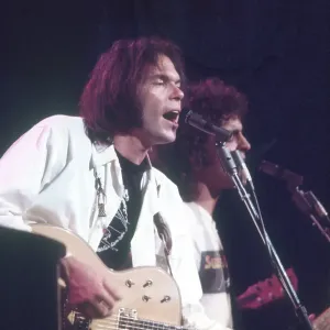 Neil Young Performing Neil Young Performing